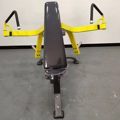 Máquina de carga de acero de media carga de placa inclinada para equipos comerciales de gimnasio