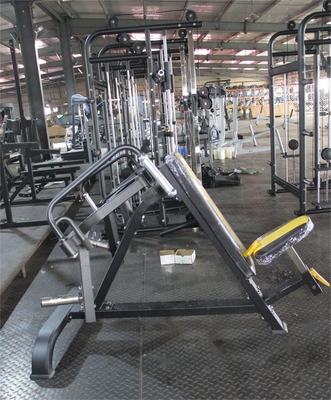 Máquina de carga de acero de media carga de placa inclinada para equipos comerciales de gimnasio