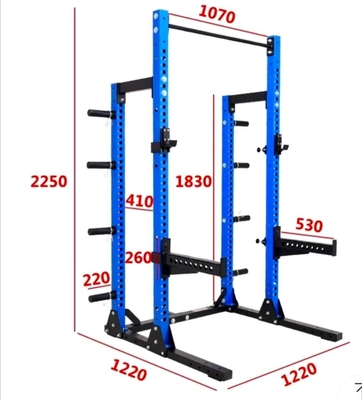 Unisex gimnasio en casa de entrenamiento Power Rack Estación multifunción Sistema de levantamiento de pesas
