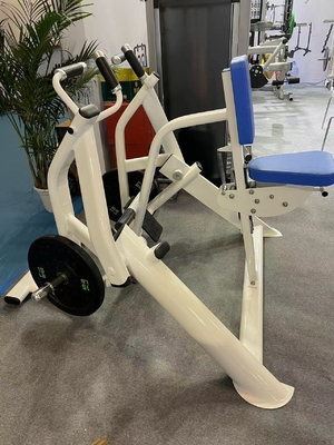 Equipo de gimnasio Placa cargada de ejercicios en el pecho máquina de remo sentada para el culturismo