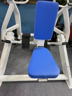 Equipo de gimnasio Placa cargada de ejercicios en el pecho máquina de remo sentada para el culturismo