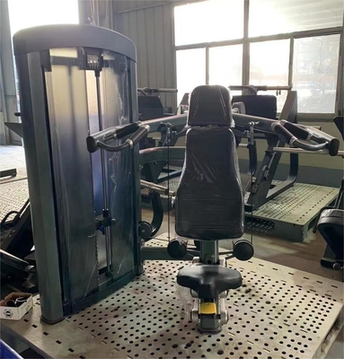 Medium Loader Gimnasio comercial de acero de la máquina de presión de hombro con selección de carga de alfiler