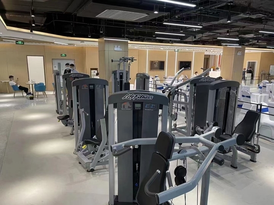 Medium Loader Gimnasio comercial de acero de la máquina de presión de hombro con selección de carga de alfiler