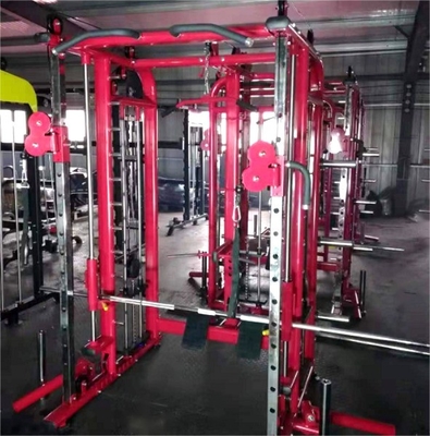 Unisex Entrenamiento deportivo Estación multifuncional para el pecho pierna curl prensa sentadillas Power Rack
