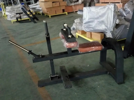 Entrenamiento de fuerza de piernas Cargador medio Placa cargada Ternera sentada Levanta 1700 * 700 * 1000 mm