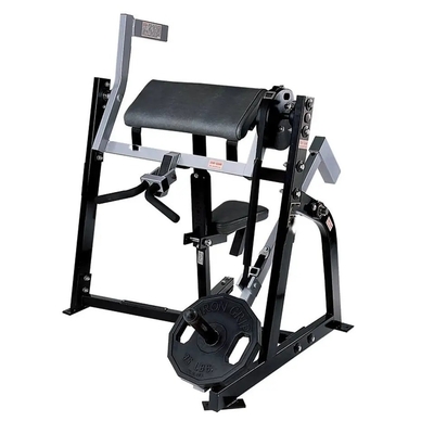 Equipo de gimnasio para bíceps sentados 1200*1300*1200 mm Biceps cargado con placa