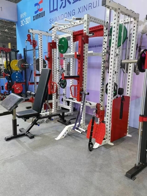 Gimnasio en interiores Estación multifunción para el hogar con 2925 * 1427 * 2285mm equipo de acondicionamiento físico