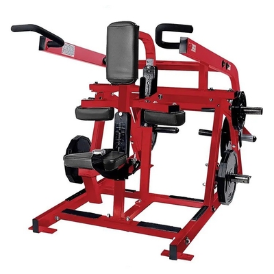 Cuadro de construcción del cuerpo máquinas cargadas con asiento baños para brazos hombros y entrenamiento de la espalda