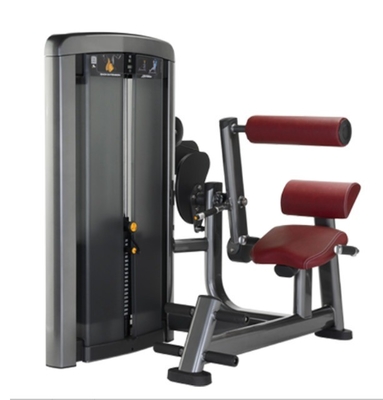Equipo de gimnasio comercial Entrenador abdominal con pines con extensión de espalda ajustable