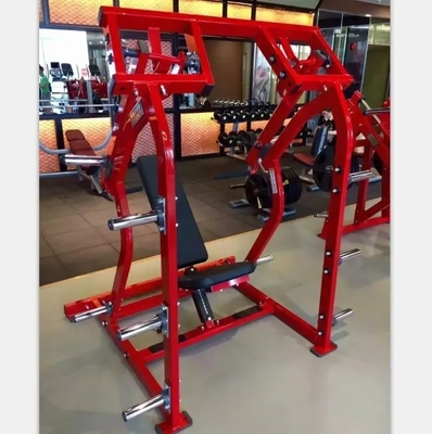 Acero Q235 Equipo de gimnasio comercial Placa de carga trasera de extensión lateral Presión de hombro