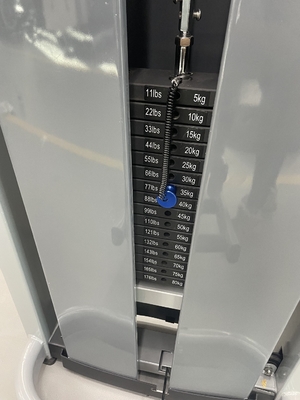 Equipo de gimnasio comercial Entrenador abdominal con pines con extensión de espalda ajustable