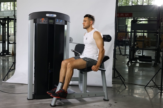 Equipo de gimnasio comercial Entrenador abdominal con pines con extensión de espalda ajustable