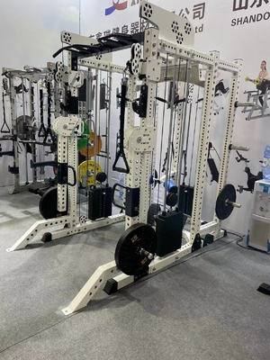 Banco de pesas de ejercicio multifunción con capacidad de entrenamiento de hombro y pecho