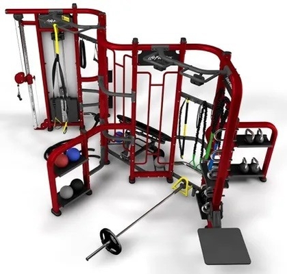 Entrenador integral de ocho puertas para la máquina de glúteos Equipo de acondicionamiento físico Gimnasio