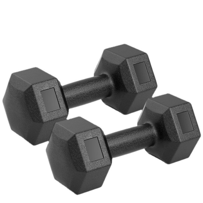 Comercial 20KG Hex Gum Dumbbell La elección definitiva para los entusiastas del fitness