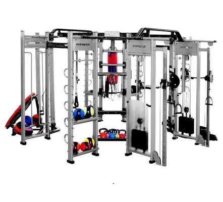 Entrenador integral de ocho puertas para la máquina de glúteos Equipo de acondicionamiento físico Gimnasio