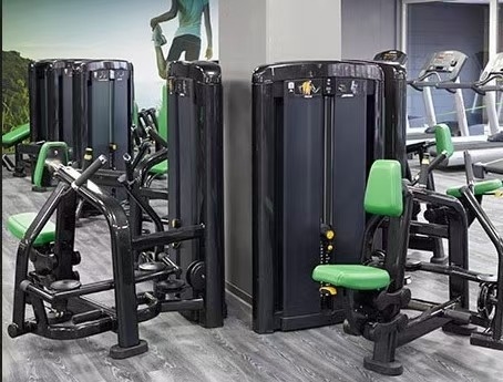 Revestimiento de polvo electrostático de dos capas para el hogar Remador Gimnasio Equipo de ejercicios físicos