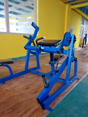 Mejorar su rutina de entrenamiento con 1200 * 1300 * 1200mm placa cargada sentado Biceps máquina