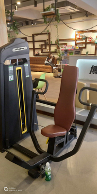 Máquina de gimnasia de presión de pecho de acero comercial para culturismo y acondicionamiento físico en el hogar