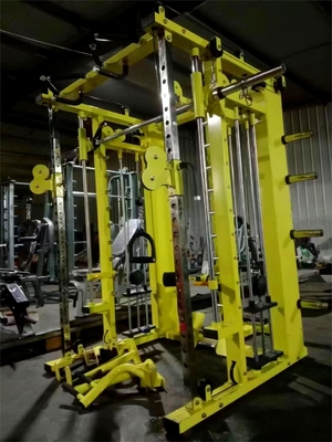 2200*1500*2200 Gimnasio en el hogar Multi Estación Cajera de energía Cuadrón de cuclillas Repuesto de levantamiento de pesas máquina Smith