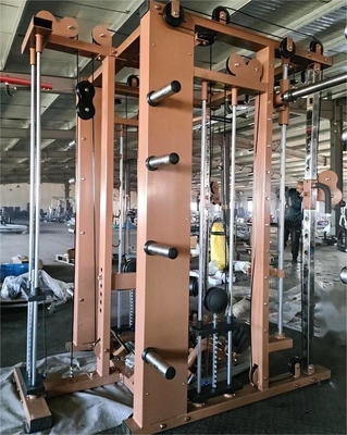2200*1500*2200 Gimnasio en el hogar Multi Estación Cajera de energía Cuadrón de cuclillas Repuesto de levantamiento de pesas máquina Smith