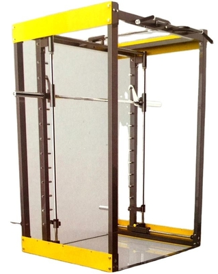 Entrenamiento multifuncional con bastidor de sentadillas plegable y barra de barra