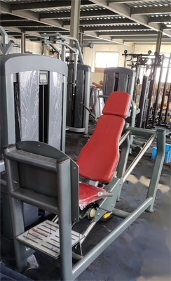 Construcción de metal cargador medio de acero sentado de la pierna Prensa de gimnasio máquina para el entrenamiento de fuerza