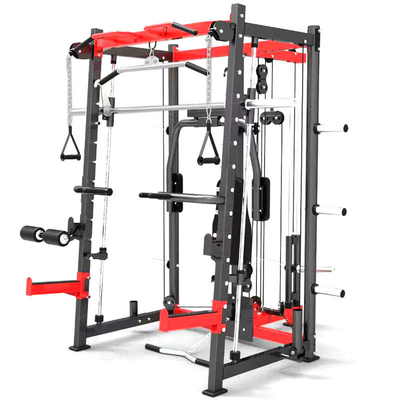 Capacidad de carga media Multifuncción Gimnasio Rack Smith máquina para centro de fitness comercial