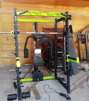 Capacidad de carga media Multifuncción Gimnasio Rack Smith máquina para centro de fitness comercial