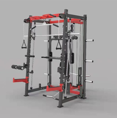 Capacidad de carga media Multifuncción Gimnasio Rack Smith máquina para centro de fitness comercial