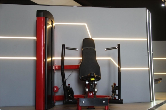 3.0 mm espesor del tubo de acero el pecho de prensa de gimnasio máquina para el equipo de fitness de carga media