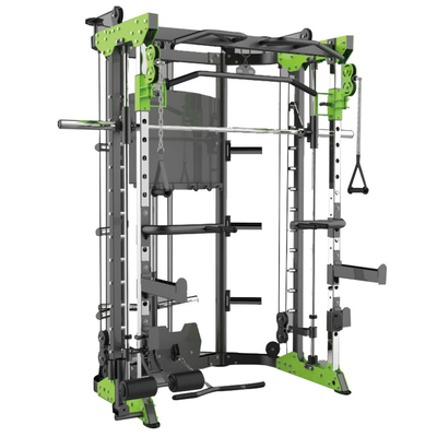 1730*2010*2230mm Equipo de gimnasio Comercial Multidreinador Cuchillado Rack Smith Máquina Power Rack