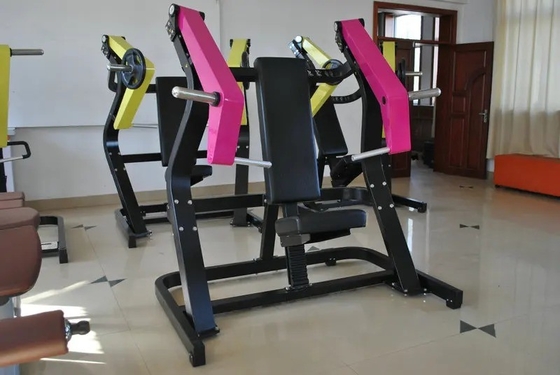 2T Capacidad Prensa de pecho aislada lateral para máquinas de entrenamiento comercial cargadas con placas