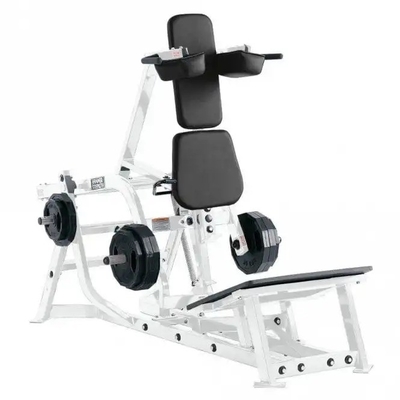 V-Squat Glutes Cuádriceps Prensa de piernas multifunción Hack Squat Machine con cargador medio
