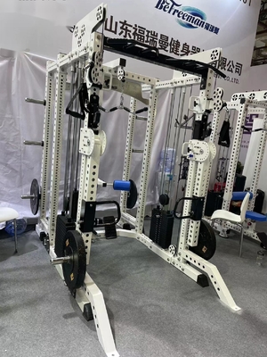 Equipo de acondicionamiento físico comercial Power Rack Máquina Smith multifuncional para gimnasio en casa