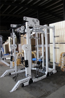 Equipo de acondicionamiento físico comercial Power Rack Máquina Smith multifuncional para gimnasio en casa