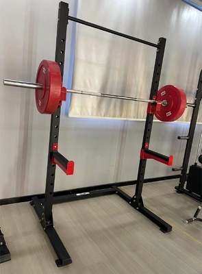 Mejora el rendimiento del gimnasio con el bastidor de media sentadilla Q235 Universal de Befreeman