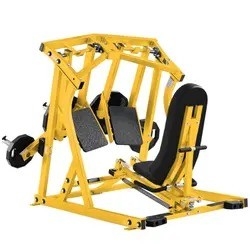Gimnasio estilo de entrenamiento Placa cargada Iso lateral de la pierna Presión Quads Extensión de piernas máquina de rizado