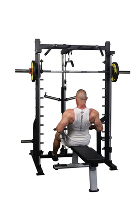 Ejercicio Equipo de gimnasio Banco de pesas de acero Q235 para entrenamiento de pecho y hombro y más