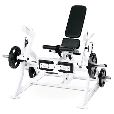 Cargador medio Extensión de pierna aislada de curvas laterales Pesas ajustables para entrenamiento de fuerza