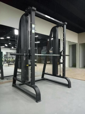 Unisex Gran cargador Deportivo Gimnasio Máquina de remo Prensa de hombro Pull Up Entrenamiento de fuerza Power Rack Smith Máquina