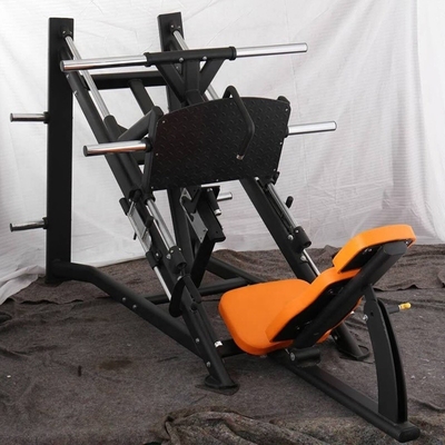 Máquina de prensado de piernas de entrenamiento de fuerza comercial con carga media y selección de carga de pines
