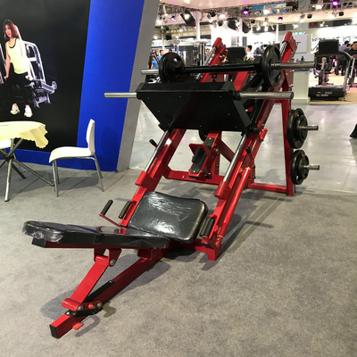 Presión de piernas lineal de 45 grados para entrenamiento de fuerza muscular en equipos de gimnasio