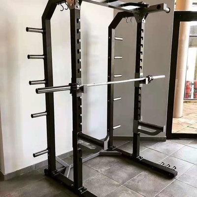 Ejercicio multifunción Shandong Comercial Gimnasio en el hogar Fitness Medio estante sentadillas para hombres