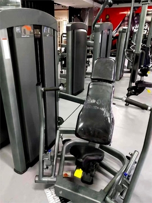 Equipo de gimnasio comercial Prensa de pecho inclinada con logotipo personalizado disponible