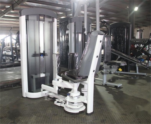 80 kg de peso de la pila de abducción de cadera comercial Adducción de la máquina para el desarrollo muscular
