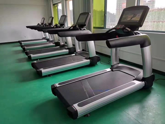 Monitoreo de la frecuencia cardíaca Caminadora eléctrica para el gimnasio comercial y en el hogar En forma ahora