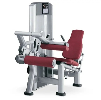 Equipo de gimnasio comercial Pin cargado 2 en 1 ajustable sentado Leg Extension Leg Curl Machine