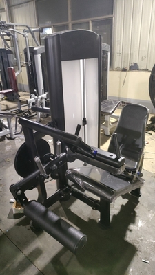 Equipo de gimnasio comercial Pin cargado 2 en 1 ajustable sentado Leg Extension Leg Curl Machine