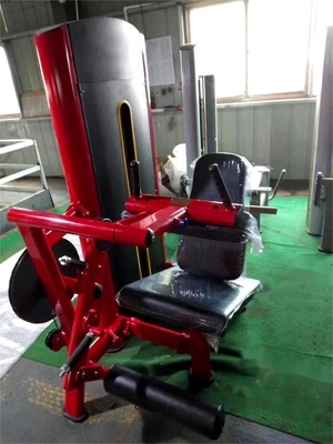Equipo de gimnasio comercial Pin cargado 2 en 1 ajustable sentado Leg Extension Leg Curl Machine